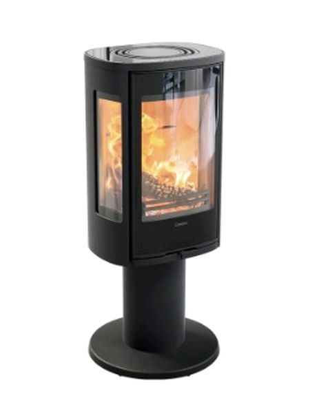 contura 886g black with glass top