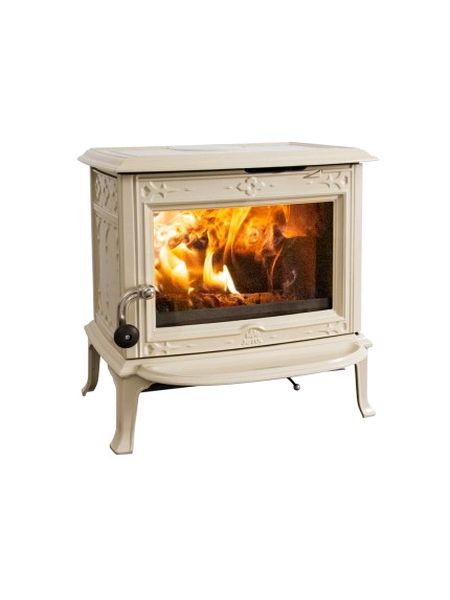 Jotul F 100 ECO.2 SE SL (short legs) in ivory enamel