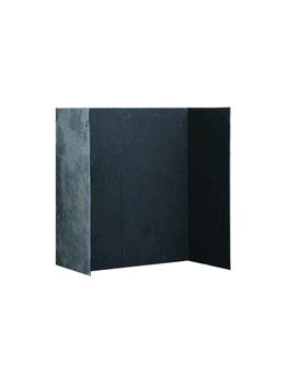 Capital Fireplaces Brazilian Graphite Riven Slate Chamber