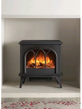 Gazco Huntingdon 40 Electric Stove Tracery Door