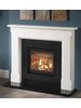 The Lingwood 51 and 54 inch Mantel in Aegean limestones also available in portuguese limestone and Corinthian stone