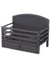 The Coral Fire Basket in black - Including Solid Fuel