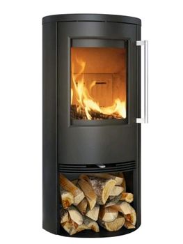 Termatech TT21R BLACK 5kw Wood Burning Stove