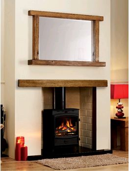 Focus Fireplaces Real Oak Mini Fascia Beam