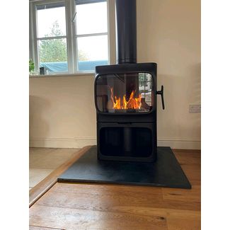 Jotul f305B 7Kw woodburner installed in Loddon