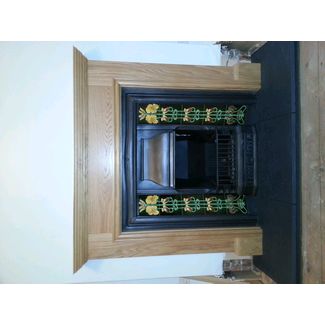 We supply and install cast iron inserts for open fires too