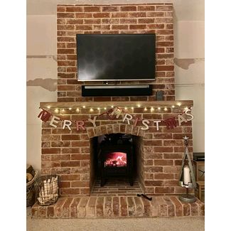 We built this double sided brick fireplace and supplied and fitted the Avalon 4 double sided stove