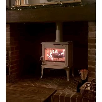 Jotul F100 in ivory enamel 